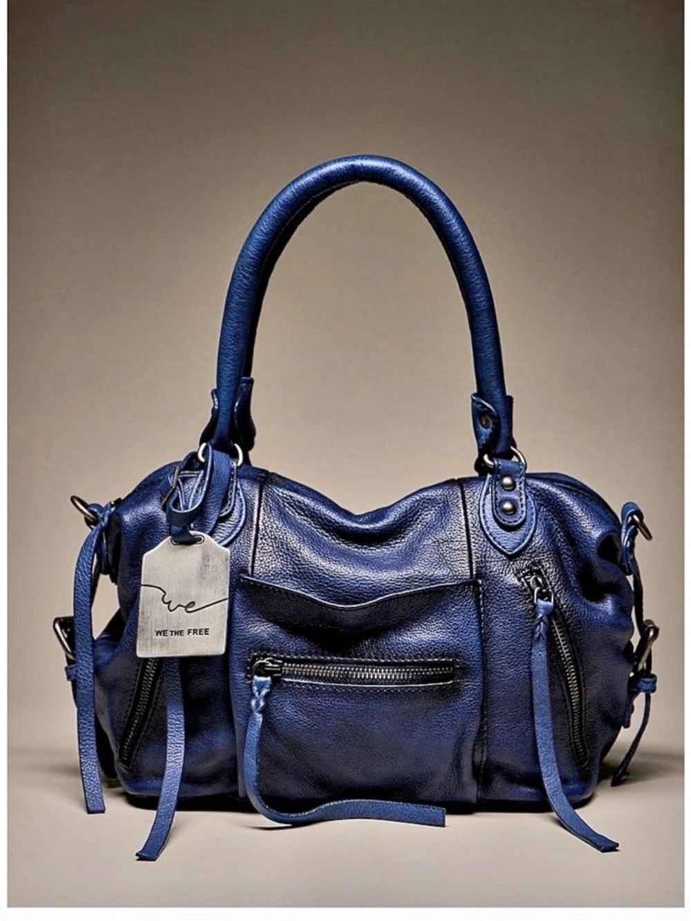 We The Free Baby Emerson Tote, NWT in Navy Blue